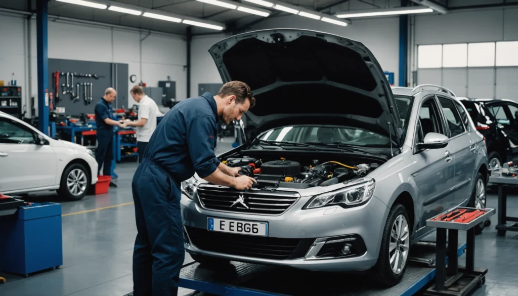 echange moteur standard peugeot