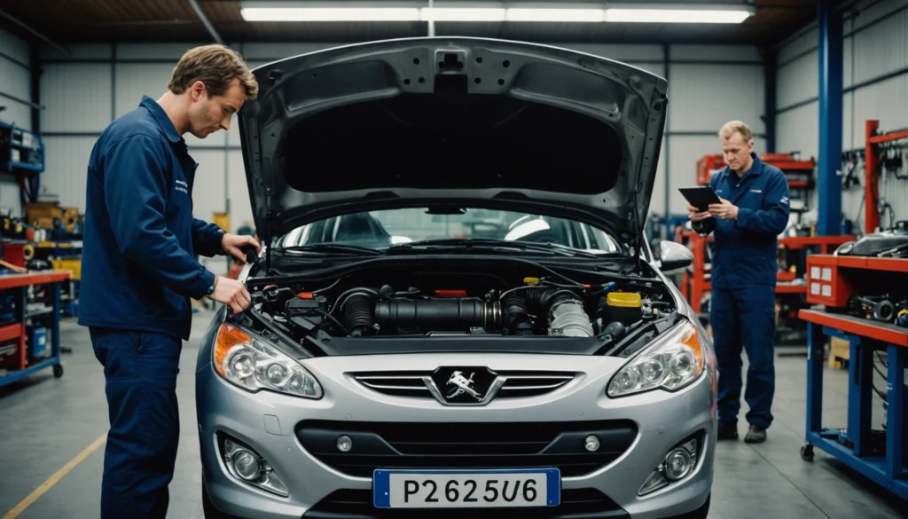 206 moteur tourne mais ne démarre pas