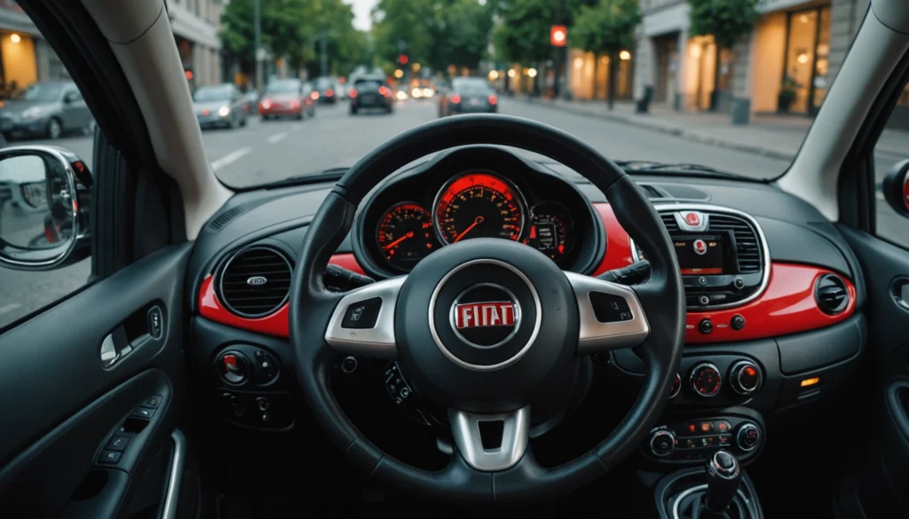 fiat 500 voyant rouge